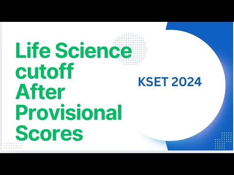 Kset Life Science Pattern Life Science| kset 2024 Cut off | ಸ್ಕೋರ್ ಲಿಸ್ಟ್ ನಲ್ಲಿ ಎಷ್ಟು ಮಾರ್ಕ್ಸ್ ...