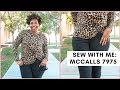 SEW WITH ME: MCCALLS 7975 FRONT TWIST TOP