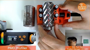 The PMD profiler checks the correct machining