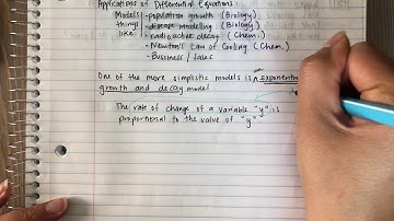 Larson, Section 6.2: Differential Equations, Growth and Decay (1/5)