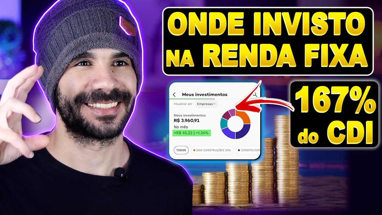 Meus investimentos na Renda Fixa 167% do CDI