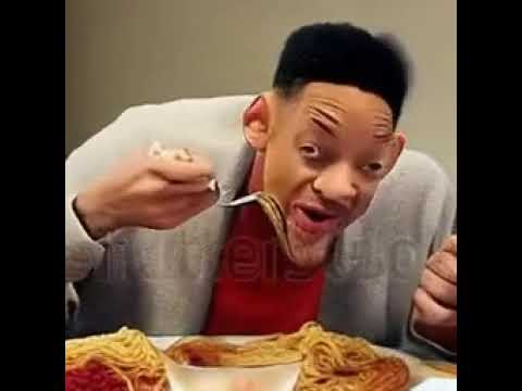 Video till Kolla när Will Smith käkar spaghetti