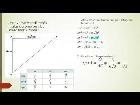 Video: Kā Aprēķināt Vienādsānu Trijstūra Malu