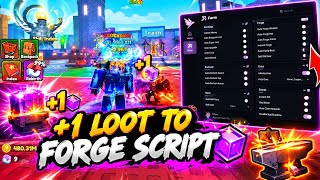 +1 LOOT TO FORGE SCRIPT - INFINITE ORES, INFINITE MONEY, INSTANT KILL & MORE... *KEYLESS* ROBLOX 🔥