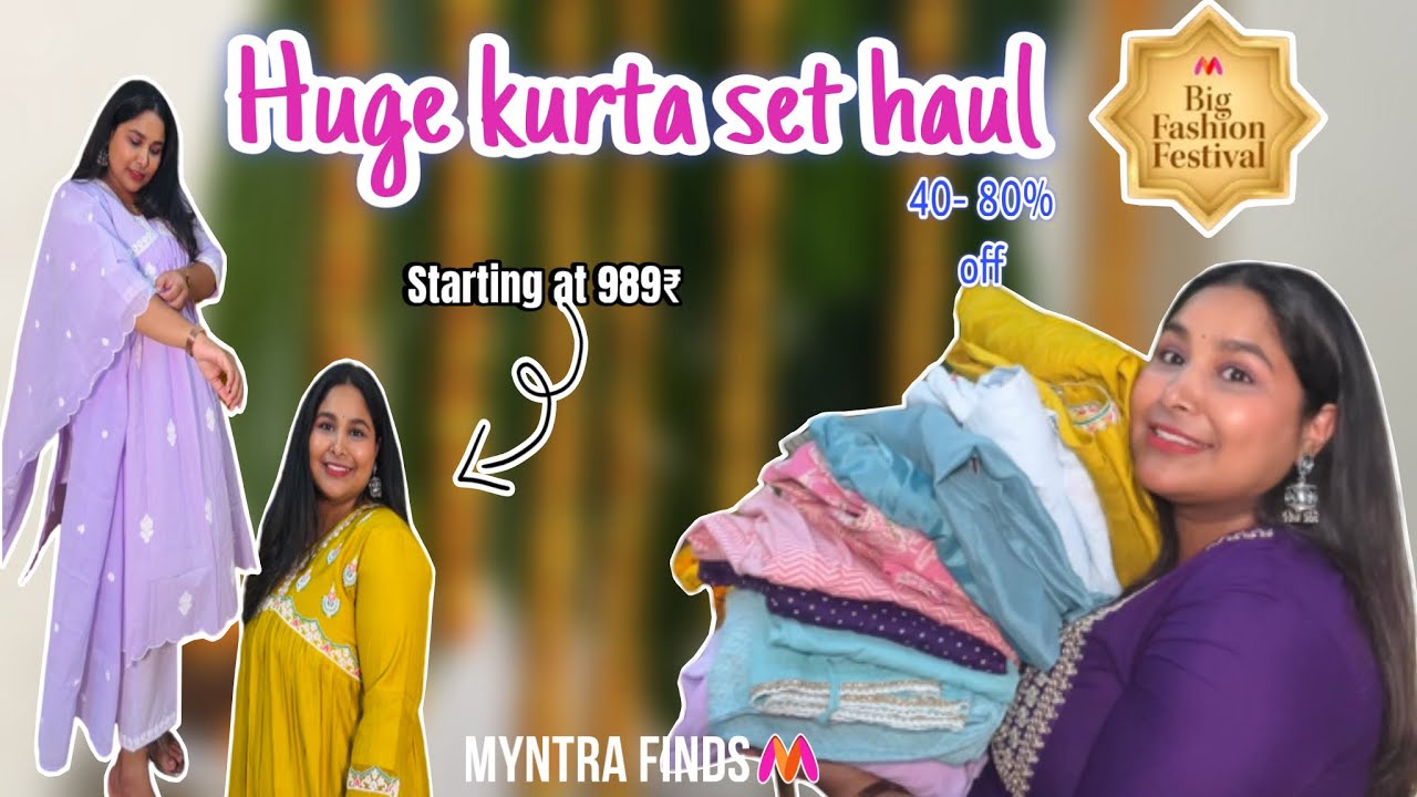 myntra long kurta