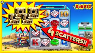 ULTRA RARE 4 Scatters on DONUTS! £1000 Bonus Hunt 🍩