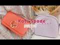 KATE SPADE HAUL | Nicola Twistlock, Dome Crossbody, LZip Bifold Wallet Cameron ♠️🌸