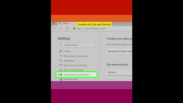 How to Enable Cookies in Microsoft Edge on Computer