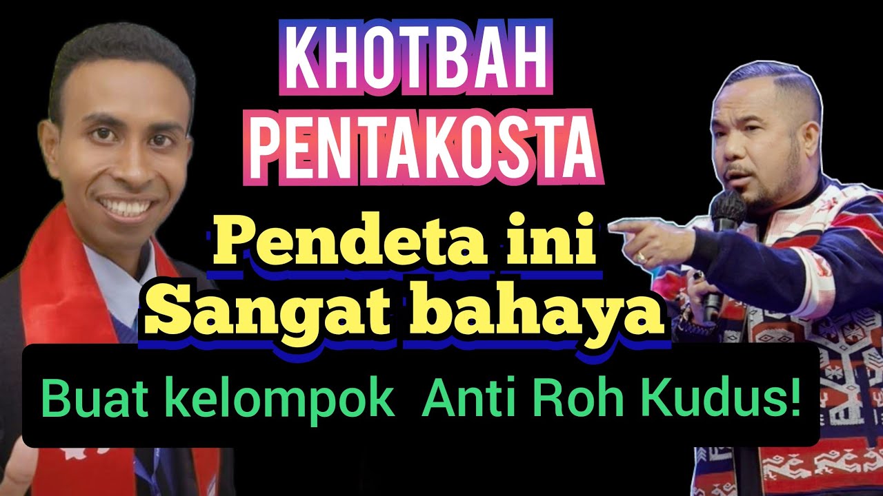 Khotbah Pentakosta yang menggoncangkan kaum Anti Roh Kudus