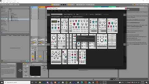 VCV Rack 2 + Str1Ker Clock Controlling Tempo In Ableton Live 11