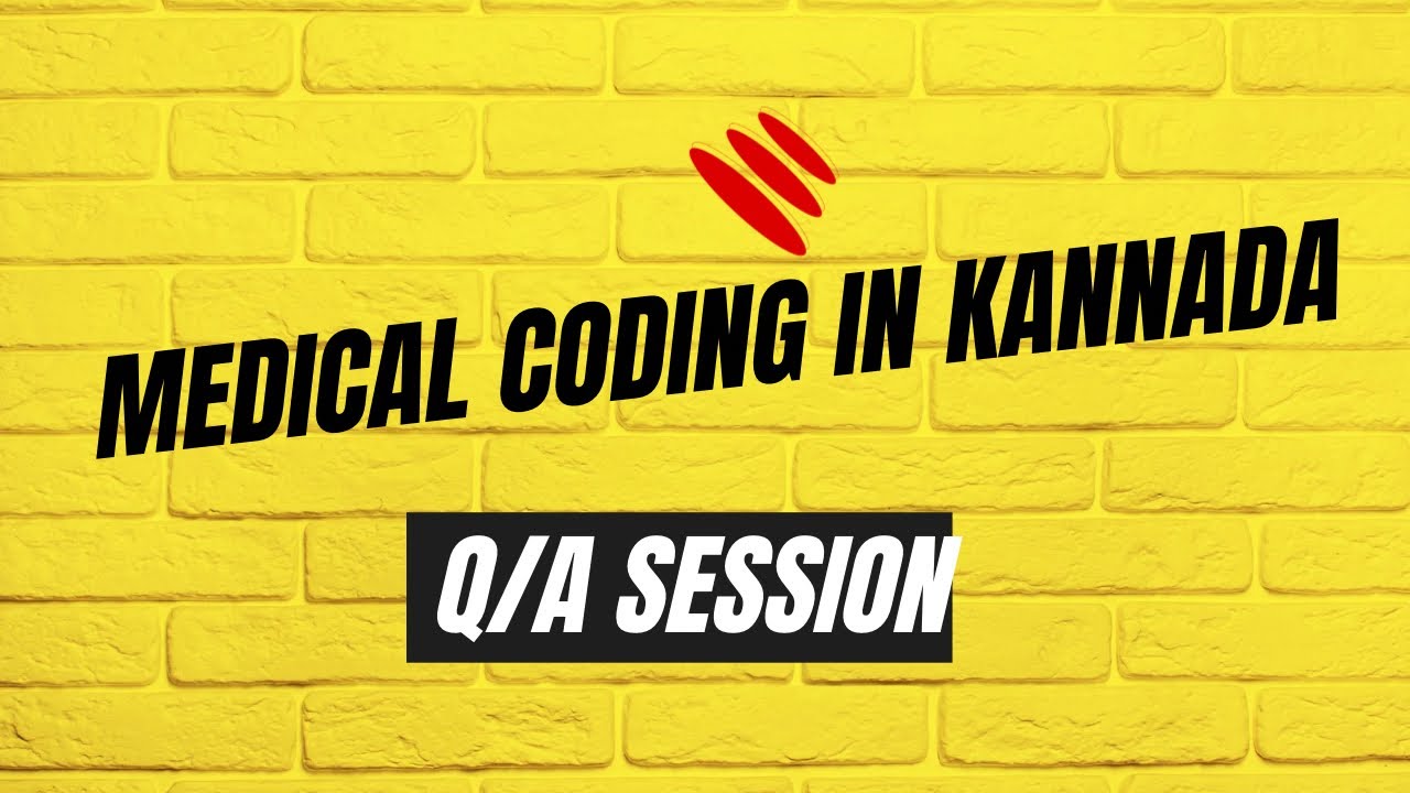 Medical Coding Q/A Session Kannada ️English Part 1 imedicalcoding 