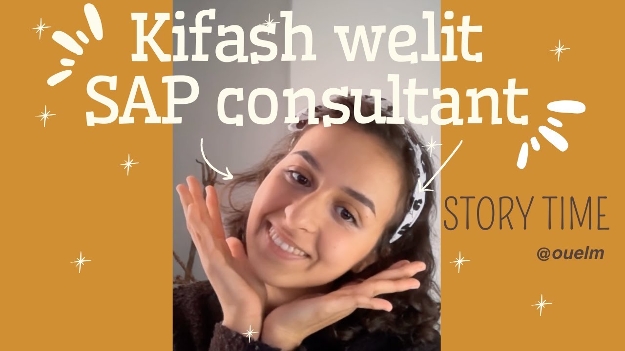 Kifash wellit SAP Consultant 💼 ?