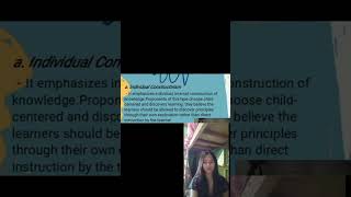 Constructivism: Knowledge Construction(Concept learning)