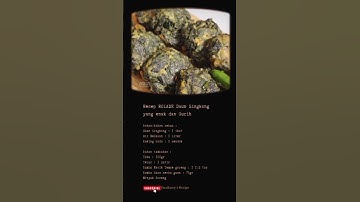 Thumbnail of Rolade goreng Daun Singkong #rolade #daunsingkong