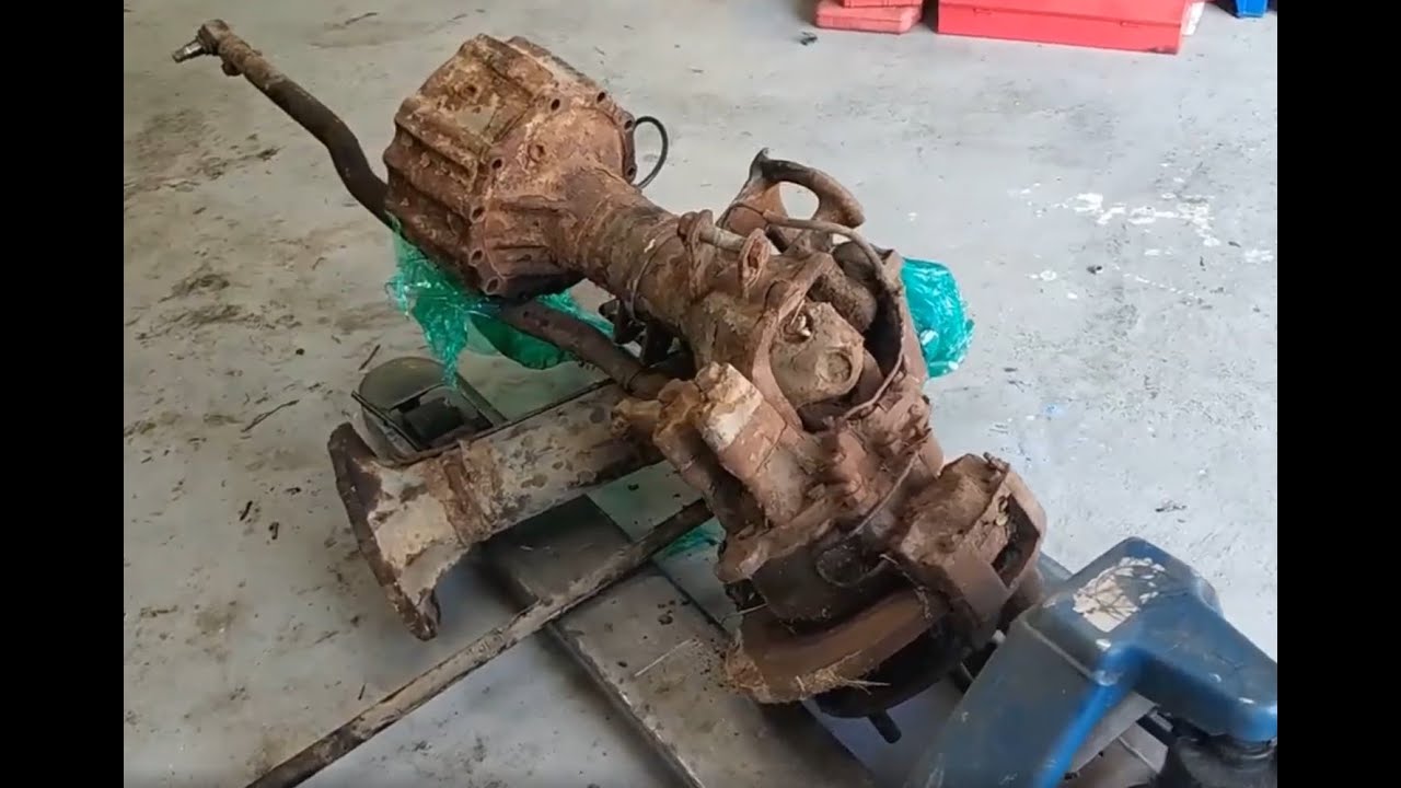 Ремонт моста Unimog. часть 2  дефектовка, ремонт.