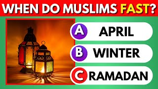 Ramadan Quiz - 100 Quiz Questions 🌙🤲 screenshot 1