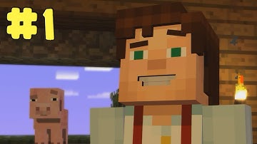 Minecraft: Story Mode - Episode 1: The Order of the Stone - Walkthrough - Part 1 (PC HD) [1080p]