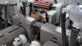 The CX-ABA-900*2 Twin Screw Double Die Head HDPE/LDPE/LLDPE Film Blowing Machine