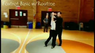 Foxtrot Basic w/Routine sheets. Victor Chiang with Yukari Matsuda
