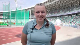 Соболева Елена - чемпионка Беларуси в метании молота