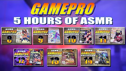 ASMR GamePro Magazine Compilation! Nearly 5 hours!!!