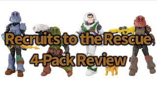 Lightyear Recruits To The Rescue 4-Pack Review