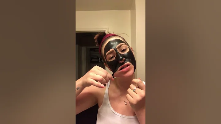 Heather and the charcoal maskkk
