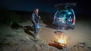 Off Road Solo Truck Camping Near Moab Utah  Burnt Ends, Baked Beans & A Broken Bridge