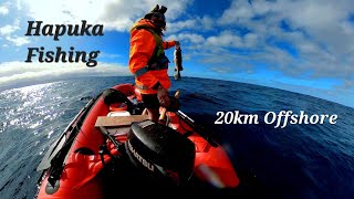 Fishing for Hapuka/Groper With no Fishing Rod or Sounder off Banks Peninsula