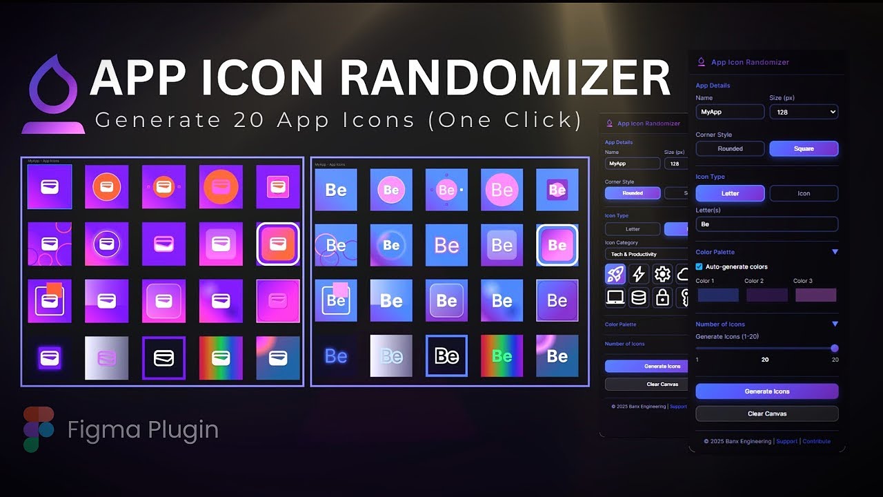 App Icon Randomizer - Figma Plugin - YouTube