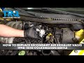 How to Replace Secondary Air Injection Exhaust Valve 1998-2010 Volkswagen Beetle