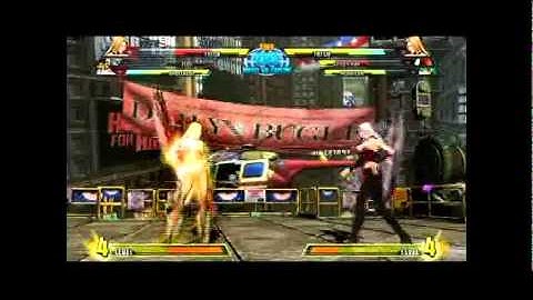 Marvel vs. Capcom 3 Arcade Mode Zero, Trish, Amaterasu pt.1