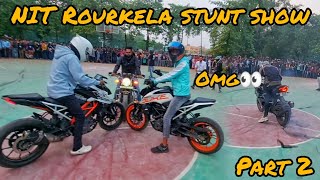 NIT Rourkela stunt show 2022😍ll#rourkela #nitrourkela #stunt