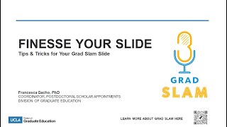 2024 Grad Slam - Finesse Your Slide Video