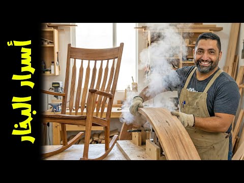 ضاع عمرنا واحنا ما نعلم اسرار ثني الخشب بالبخار