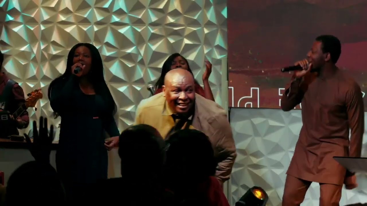 Praise break at Living waters GSO - Gabriel Eziashi