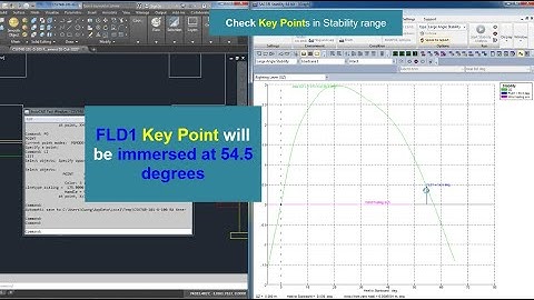 Define KeyPoints in Sacs Stability & Maxsurf and check their immersed angle - Naval architect
