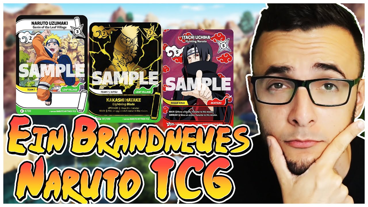 This new NARUTO TCG looks COOL 🔥 Naruto Mythos TCG Unboxing - YouTube