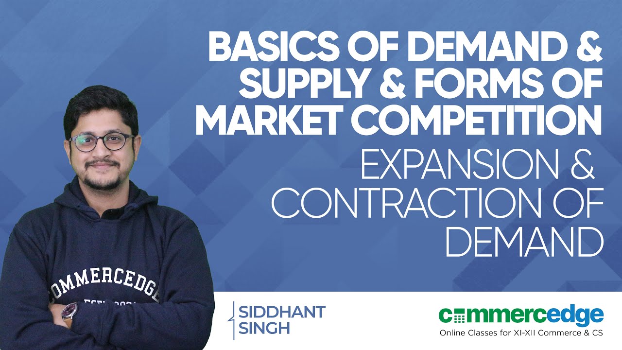 Expansion & Contraction of Demand | CSEET Basics of Demand & Supply Of Market Competition