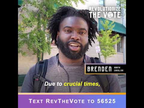 Rev the Vote | Why is it important to vote?