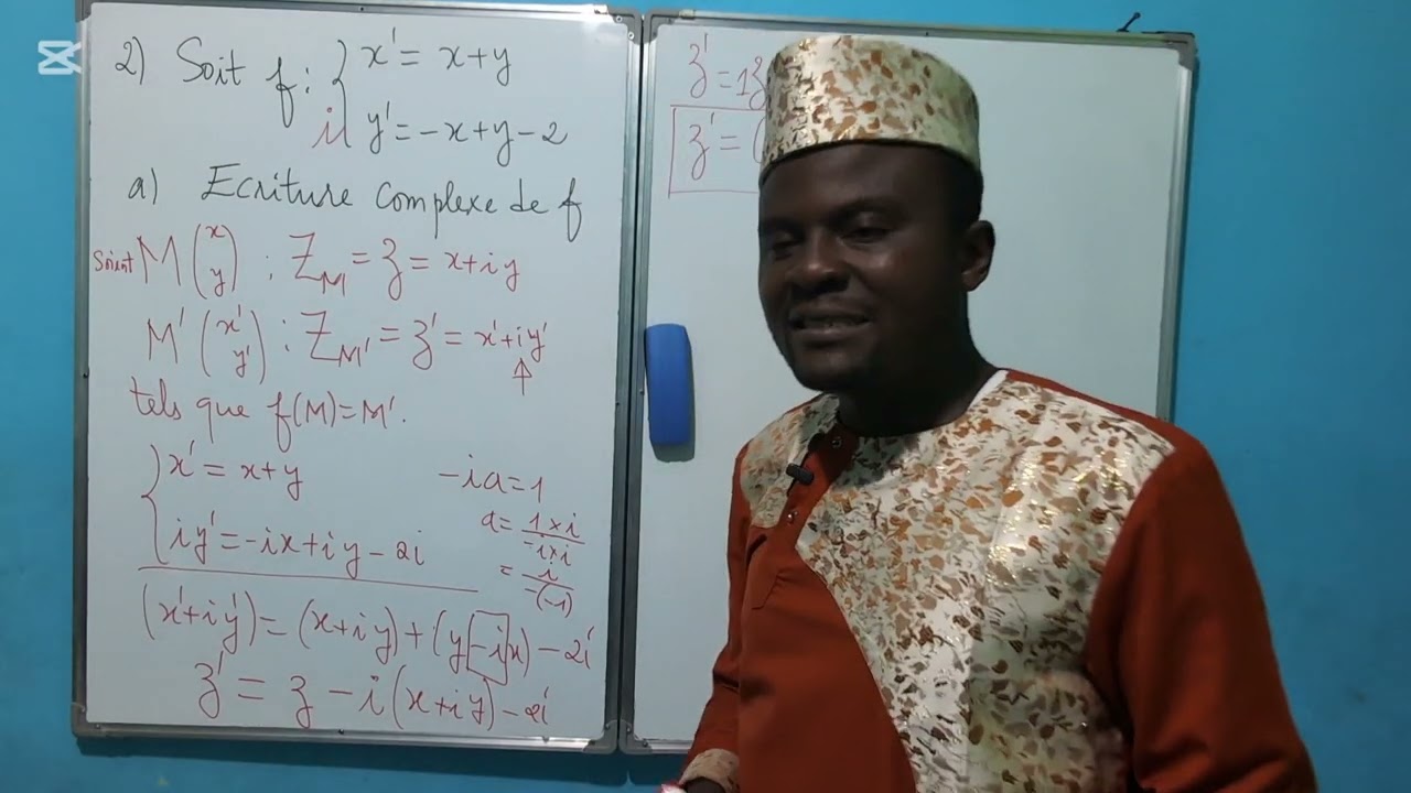 Similitude directe : Écriture complexe et Éléments caractéristiques