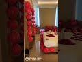 Birthday room decoration for surprise  celebration #decoration #roomdecor  #trending #dream