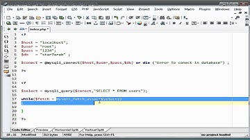 دورة التعامل مع قواعد البيانات Mysqli الدرس 4 استخراج البيانات عن طريق SELECT