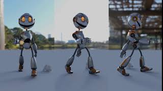 CG Cookie Exercise: Rivet Walk Cycle in Blender 2.92