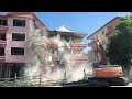 Amazing Fastest Dangerous Building Demolition Skills, Demolition Level Max Compilicaton