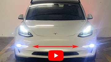 Tesla Model 3 SR+ Fog lights Install | Gen 2 wiring harness