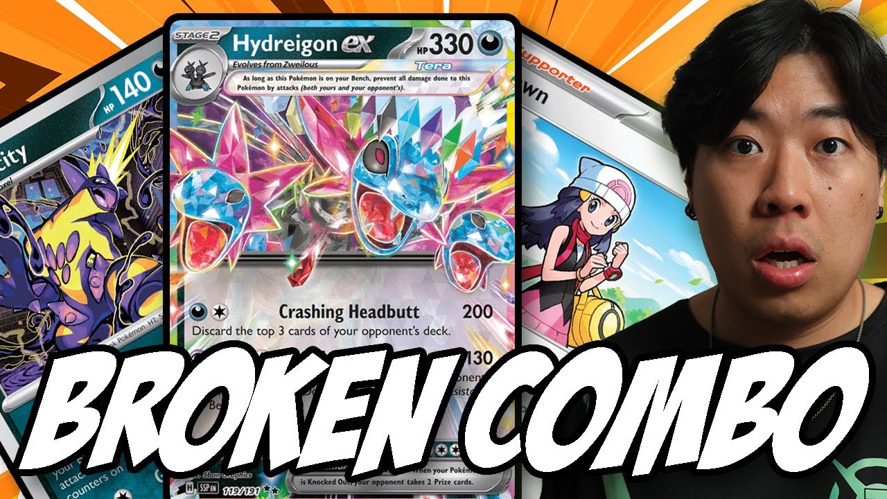 is this the best way to play Hydreigon Ex | Pokemon TCG LIVE Gameplay