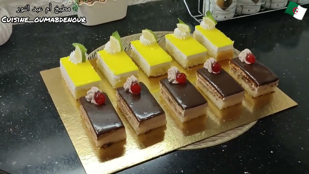 طرونش باتيسري في سنيوة أم عبد النور🇩🇿بذوق الليمون🍋 و الشوكولا🍫 غير بحبة بيض💫