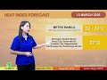 Public Weather Forecast issued at 5 AM | March 13, 2026 - Friday