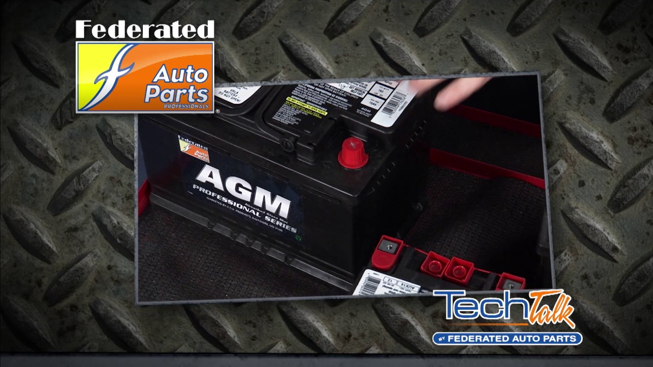 Federated TechTalk 62 AGM Batteries YouTube